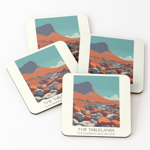 Item preview, The Tablelands Newfoundland | Gros Morne Mantle Rock Art designed and sold by TuncGK.