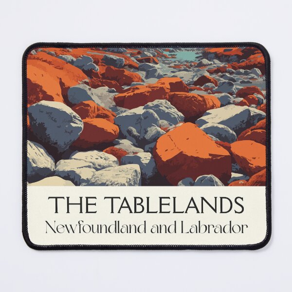 Item preview, The Tablelands Newfoundland | Gros Morne Mantle Rock Art designed and sold by TuncGK.