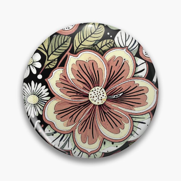 Item preview, Flowers on Black designed and sold by ViaARTfactory.
