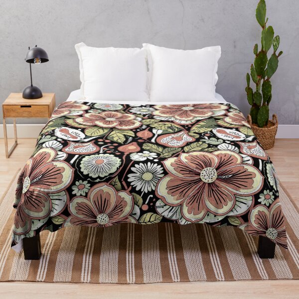 Item preview, Flowers on Black designed and sold by ViaARTfactory.