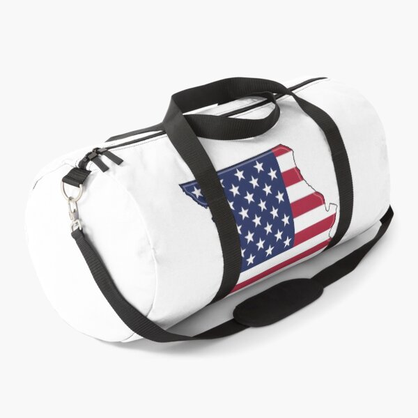 Item preview, Missouri USA Flag Silhouette – Stars and Stripes State Outline designed and sold by Paper Drip.