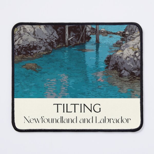 Item preview, Tilting Newfoundland | Fogo Island Irish Heritage Art designed and sold by TuncGK.