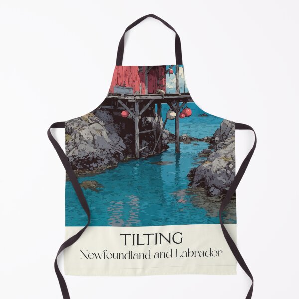 Item preview, Tilting Newfoundland | Fogo Island Irish Heritage Art designed and sold by TuncGK.