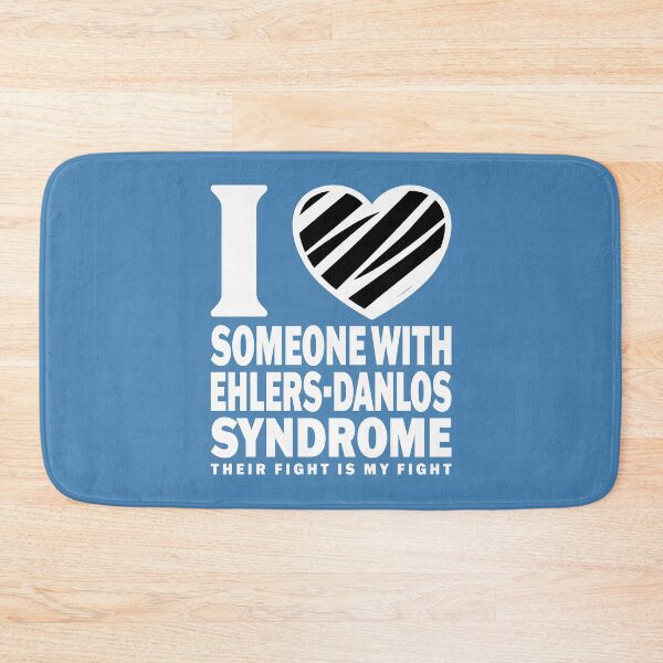 Item preview, I Love Someone With Ehlers-Danlos Syndrome | Zebra Heart Awareness Design designed and sold by Designs by Jesabee.