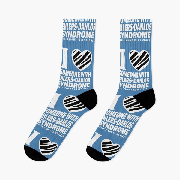 Item preview, I Love Someone With Ehlers-Danlos Syndrome | Zebra Heart Awareness Design designed and sold by Jesabee Designs.
