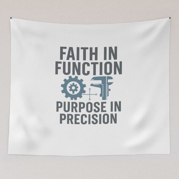 Item preview, Faith in Function – Christian Engineering & Precision Purpose Design designed and sold by SoulThread Studio.