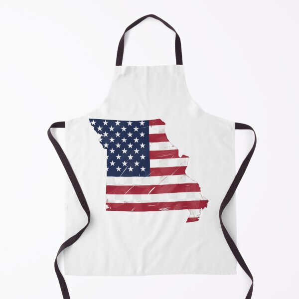 Item preview, Missouri Stars & Stripes State Silhouette – Distressed Americana designed and sold by Paper Drip.