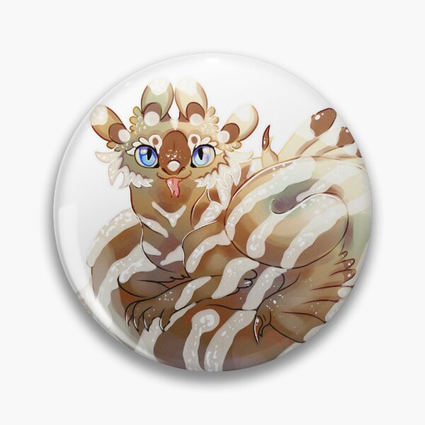 Item preview, Cinnamon Roll Dragon designed and sold by InkofStars.