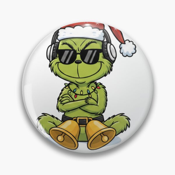 Item preview, Funny Green Christmas Creature – Jingle My Bells Gangsta Holiday Design designed and sold by TeezOfMadness.