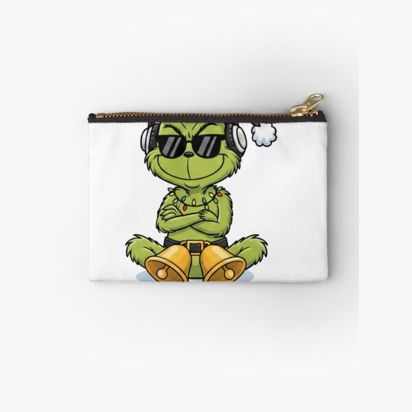 Item preview, Funny Green Christmas Creature – Jingle My Bells Gangsta Holiday Design designed and sold by TeezOfMadness.