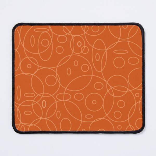 Item preview, A pattern of simple circles of different sizes on an orange background designed and sold by Cherevan.