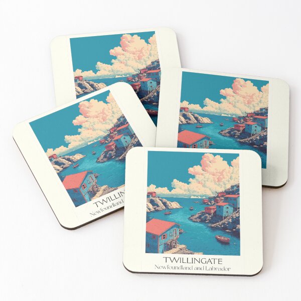 Item preview, Twillingate Newfoundland | Iceberg Capital of the World Art designed and sold by TuncGK.