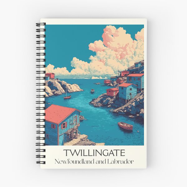 Item preview, Twillingate Newfoundland | Iceberg Capital of the World Art designed and sold by TuncGK.