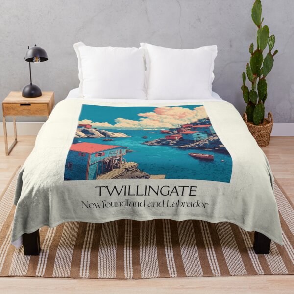 Item preview, Twillingate Newfoundland | Iceberg Capital of the World Art designed and sold by TuncGK.