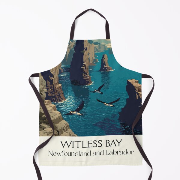 Item preview, Witless Bay Newfoundland | Puffin Ecological Reserve Art designed and sold by TuncGK.