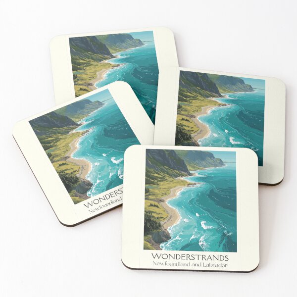 Item preview, Wonderstrands Labrador | Torngat Mountains Beach Art designed and sold by TuncGK.