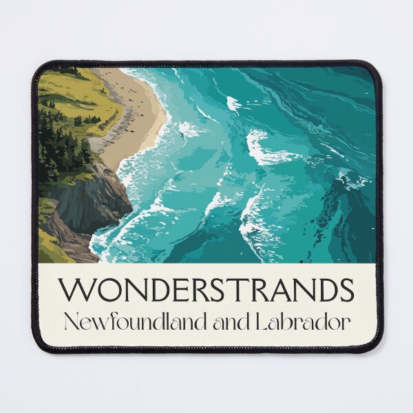 Item preview, Wonderstrands Labrador | Torngat Mountains Beach Art designed and sold by TuncGK.