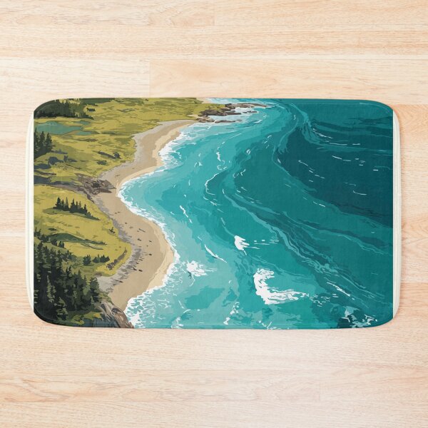 Item preview, Wonderstrands Labrador | Torngat Mountains Beach Art designed and sold by TuncGK.