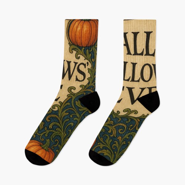 Item preview,  All Hallows Eve Vintage Halloween Art designed and sold by freackly.