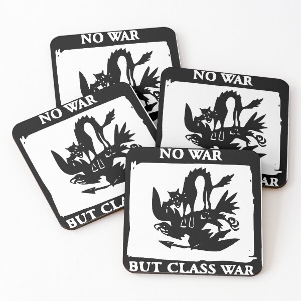 Item preview, Class War - No War But Class War designed and sold by ChatNoir01.