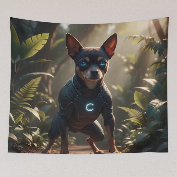 Item preview, Quirky Chihuahua Photoreal Art designed and sold by ChihuahuasRule.