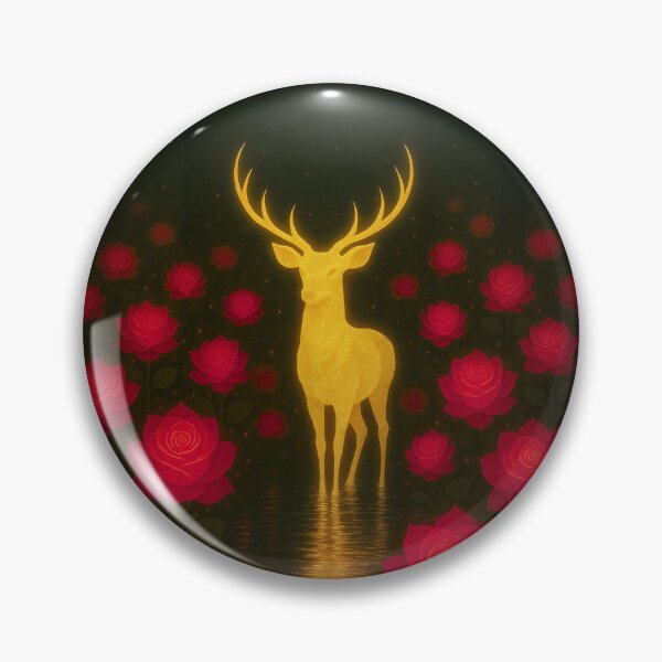 Item preview, Deer Roses designed and sold by WakeyWakeySakey.
