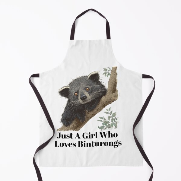 Item preview, Just A Girl Who Loves Binturongs designed and sold by ambystomatees.