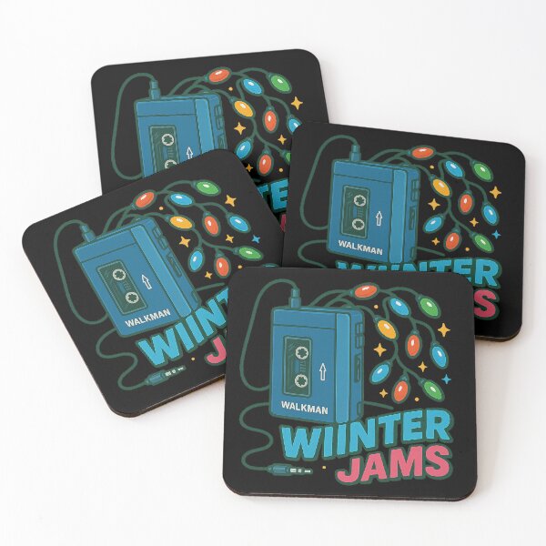 Item preview, Winter Jams Walkman – Retro Cassette Christmas Lights Design designed and sold by AddictiveDesign.
