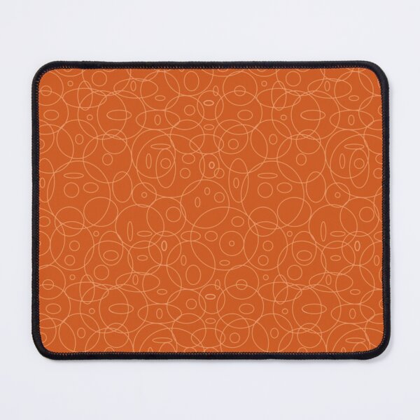 Item preview, A pattern of simple circles of different sizes on an orange background designed and sold by Cherevan.