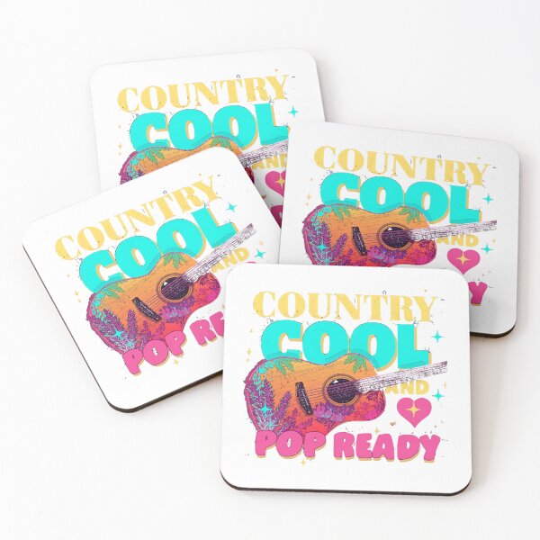 Item preview, Country Cool and Pop Ready – Neon Guitar Vibes designed and sold by Tiny Globe .