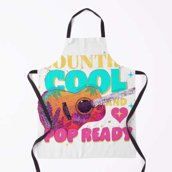Item preview, Country Cool and Pop Ready – Neon Guitar Vibes designed and sold by Tiny Globe .