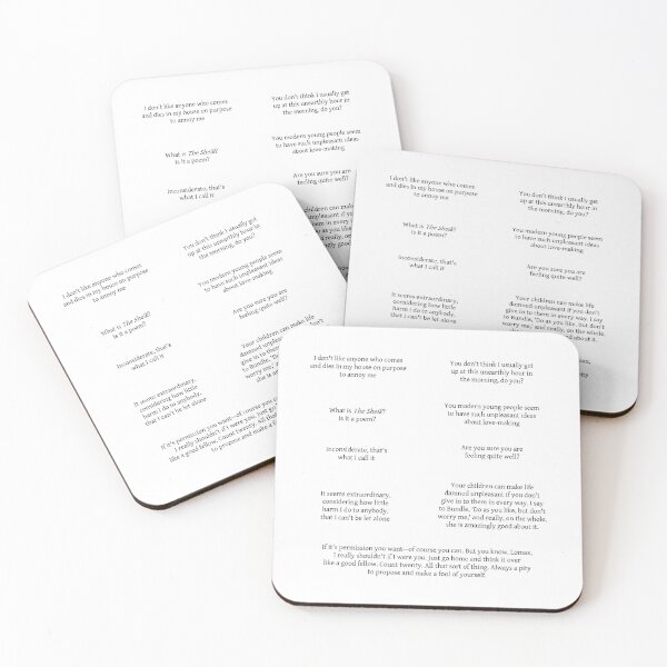 Item preview, Lord Caterham quotes Agatha Christie designed and sold by introvertcafe.