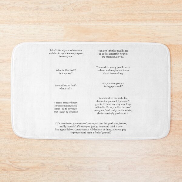Item preview, Lord Caterham quotes Agatha Christie designed and sold by introvertcafe.