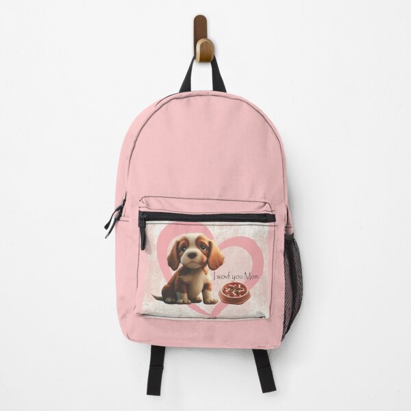 Item preview, A loving puppy looking lovingly at her Mom designed and sold by ArtGMerch.