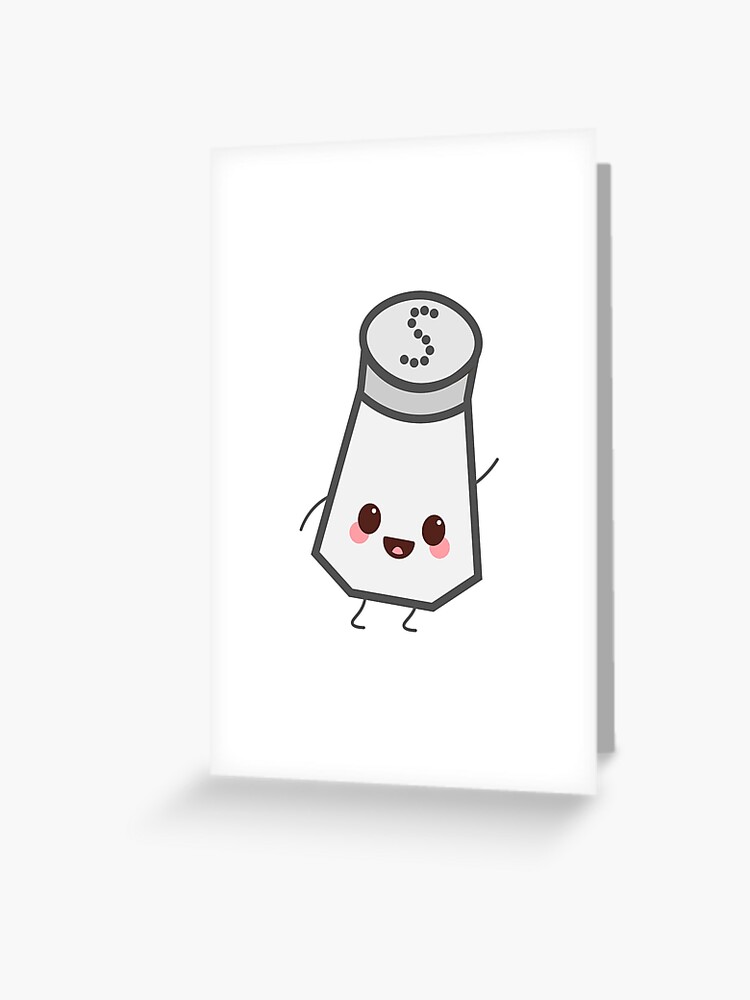 Salt And Pepper Best Friends Greeting Card for Sale by SusurrationStud