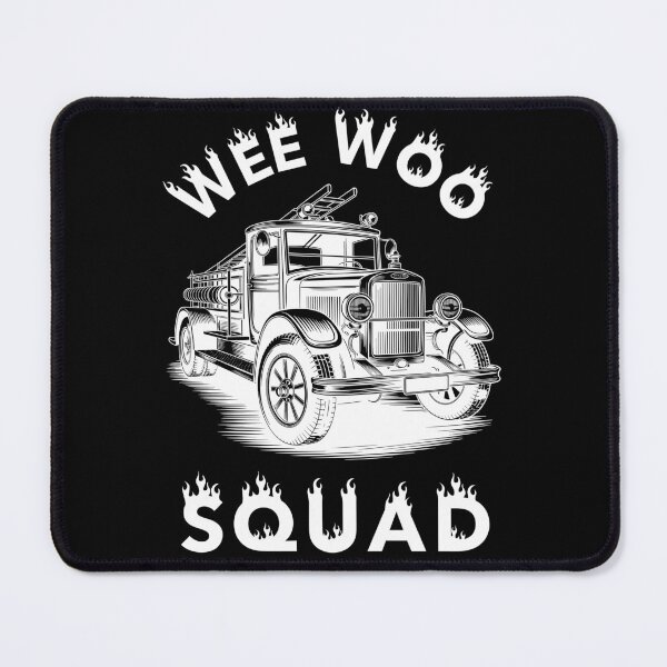 Item preview, Wee Woo Squad: Classic Fire Engine Illustration designed and sold by Doodle-Bloom.