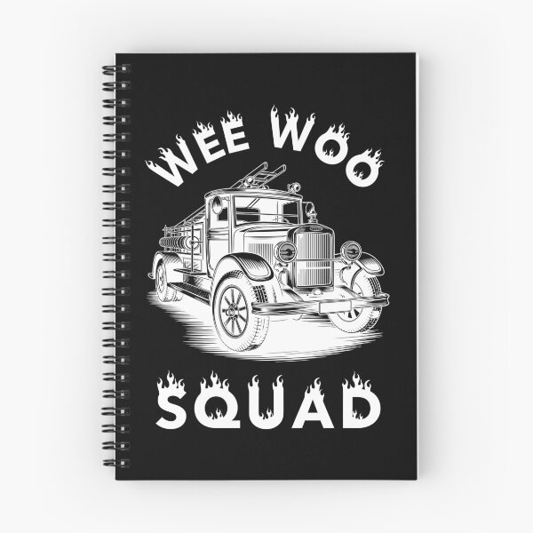 Item preview, Wee Woo Squad: Classic Fire Engine Illustration designed and sold by Doodle-Bloom.