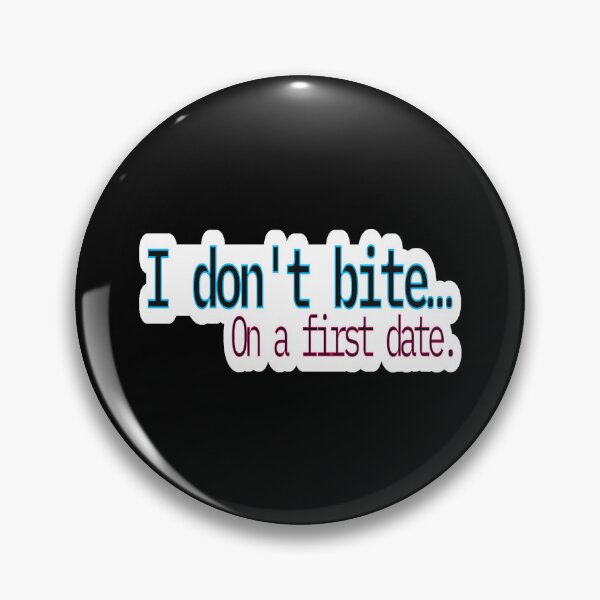 Item preview, Bold Flirty Humor – I Don’t Bite – Gift for Dating Friends – Retro Comics • Neon Outline designed and sold by JacobKAurumhead.
