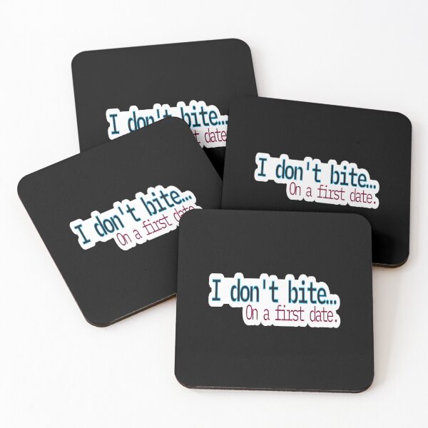 Item preview, Bold Flirty Humor – I Don’t Bite – Gift for Dating Friends – Retro Comics • Neon Outline designed and sold by JacobKAurumhead.