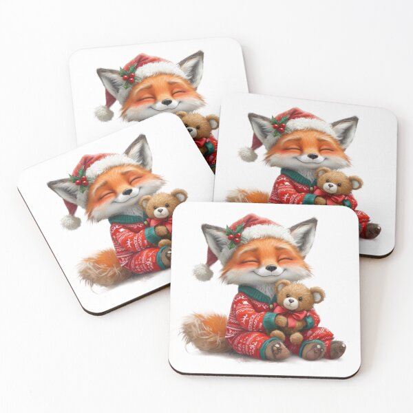 Item preview, Christmas fox designed and sold by JonysCreativeDesigns.