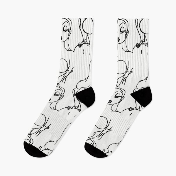 Item preview, Jessica Rabbit black And white  designed and sold by Chad's Fresh Art.