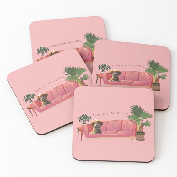 Item preview, I didn't mean to bite the cushions! designed and sold by ArtGMerch.