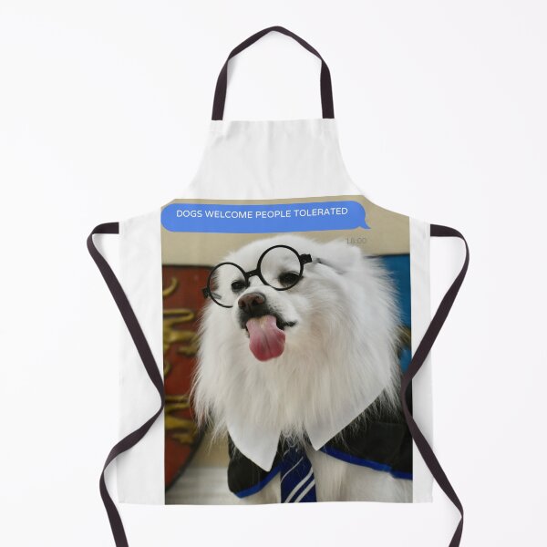 Item preview, Dogs Welcome People Tolerated Funny Dog Tongue Out! designed and sold by Yogibear & Rachelle .