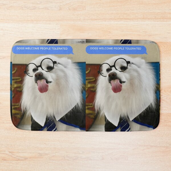 Item preview, Dogs Welcome People Tolerated Funny Dog Tongue Out!  designed and sold by Yogibear & Rachelle .