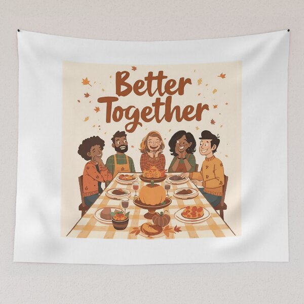 Item preview, Better Together – Cozy Friendsgiving Gathering designed and sold by Tiny Globe .