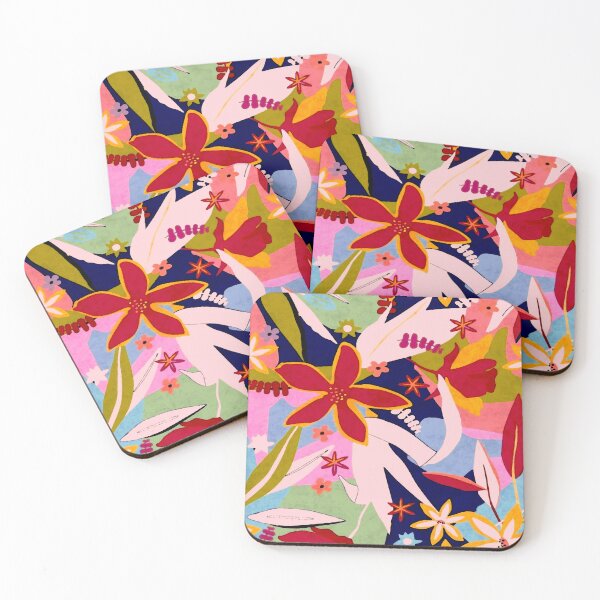 Item preview, Flower Collage Abstract designed and sold by ViaARTfactory.