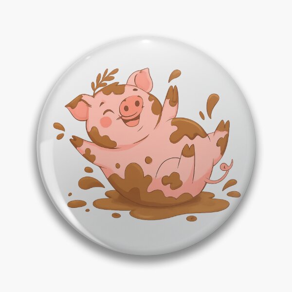 Item preview, Playful pig designed and sold by mancso.