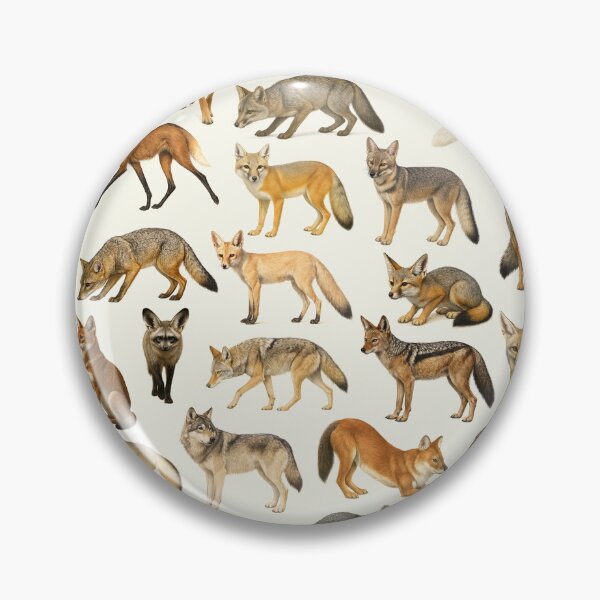 Item preview, Wild Dogs of the World Illustration Chart designed and sold by kakarikihill.