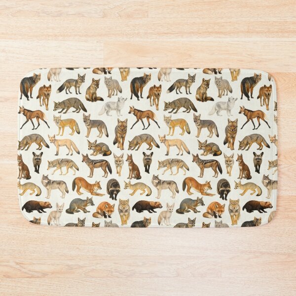 Item preview, Wild Dogs of the World Illustration Chart designed and sold by kakarikihill.