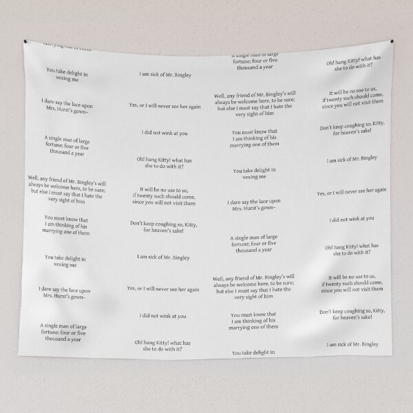 Item preview, More Mrs. Bennet quotes pack designed and sold by introvertcafe.